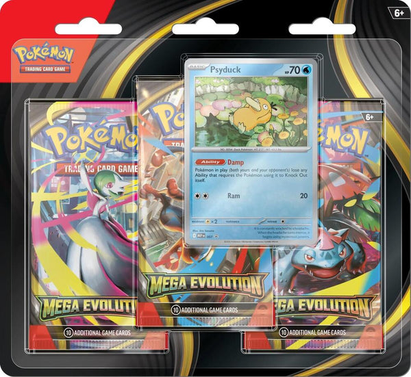 Mega Evolution - 3-Pack Blister - Psyduck
