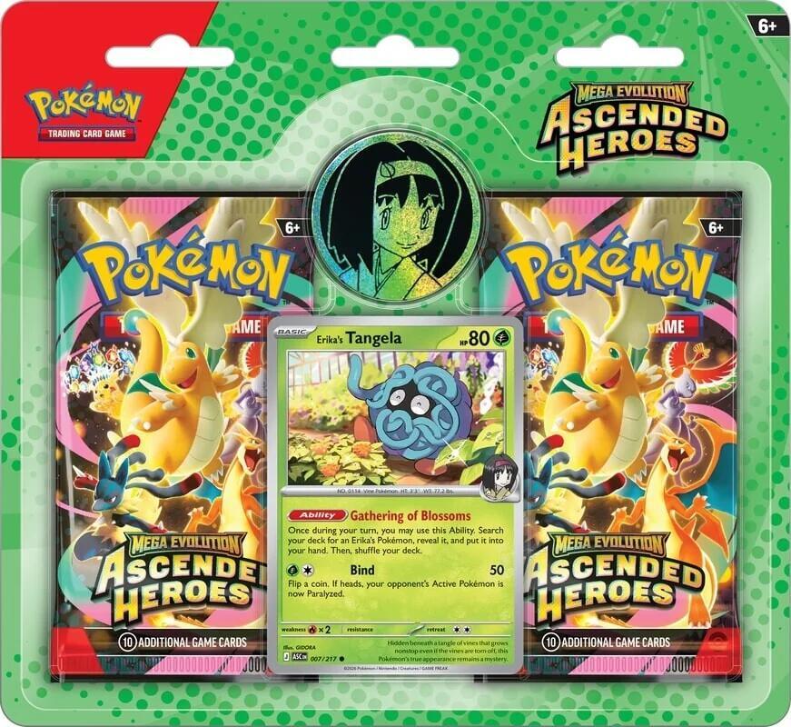 Ascended Heroes - 2-Pack Blister - Erika's Tangela