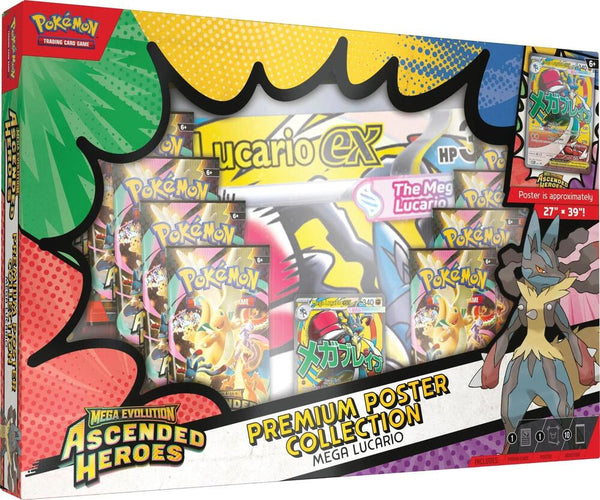 Ascended Heroes - Premium Poster Collection - Mega Lucario