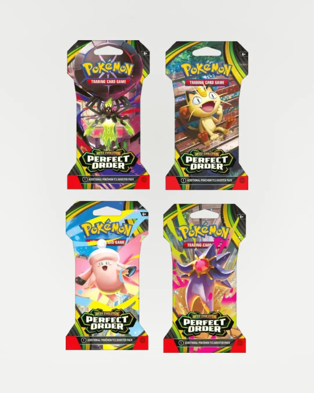 Mega Evolution—Perfect Order Sleeved Booster Pack